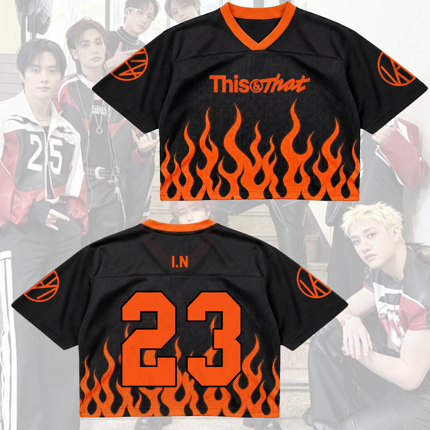 Bold Stray Kids This That Album Jersey Run It Merch Gift for STAY