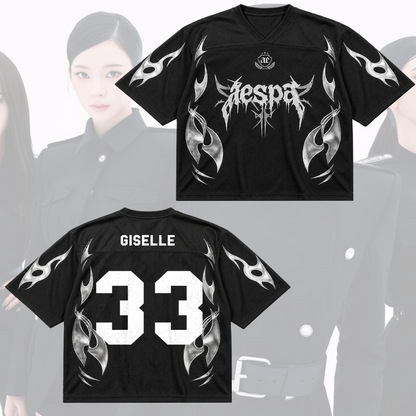 Futuristic Aespa Synk Complexity 2026 Tour Jersey Gift For Fans