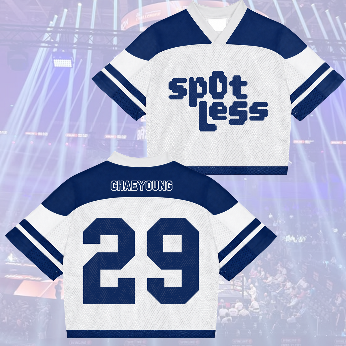 Twice This Is For North America World Tour Nordamerika Mixed-Mesh-Trikot