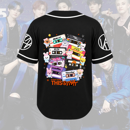 Stray Kids SKZOO This That Baseball Jersey Cute Kpop STAY Gift