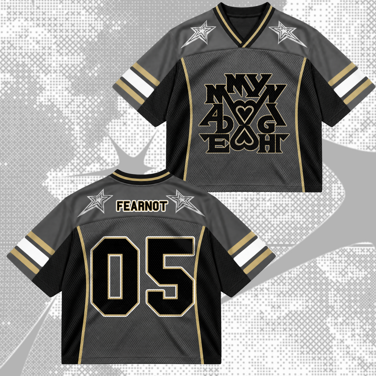 Electric Made My Night Fim Alis All Members Mixed Mesh Jersey For Fearnot
