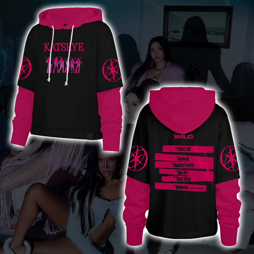 Tremendous KATSEYE WILD Album Hoodie Kpop The Wildwordl Tour Gift for Fans