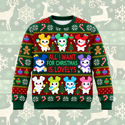 Alles, was ich mir zu Weihnachten wünsche, ist der Twice Ugly Sweater
