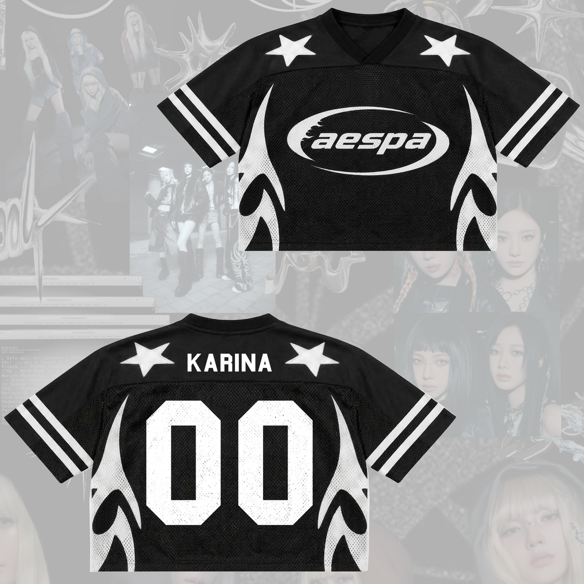 Flame Aespa Synk Complexity 2026 Tour Jersey Gift For Fans