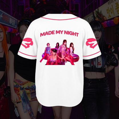 Vibrant Pink LE SSERAFIM Pureflow Concert Jersey Gift for Fearnot Fans