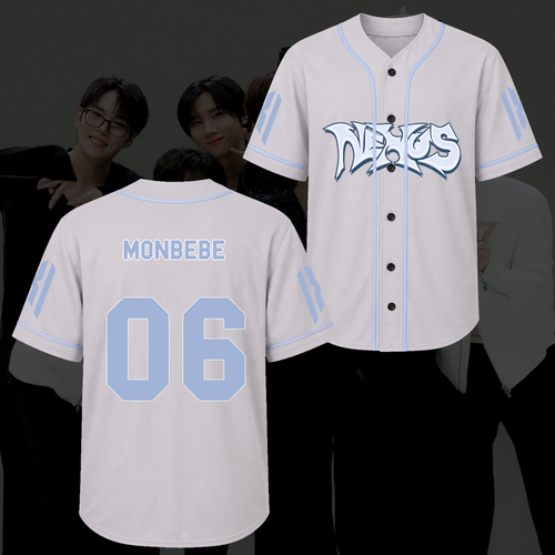 Serene Monsta X The X Nexus Tour Baseball Jersey Fan Gifts