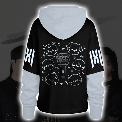 MONSTA X The X Nexus Tour TWOTUCGOM Shortstop Hoodie Gift For Fans