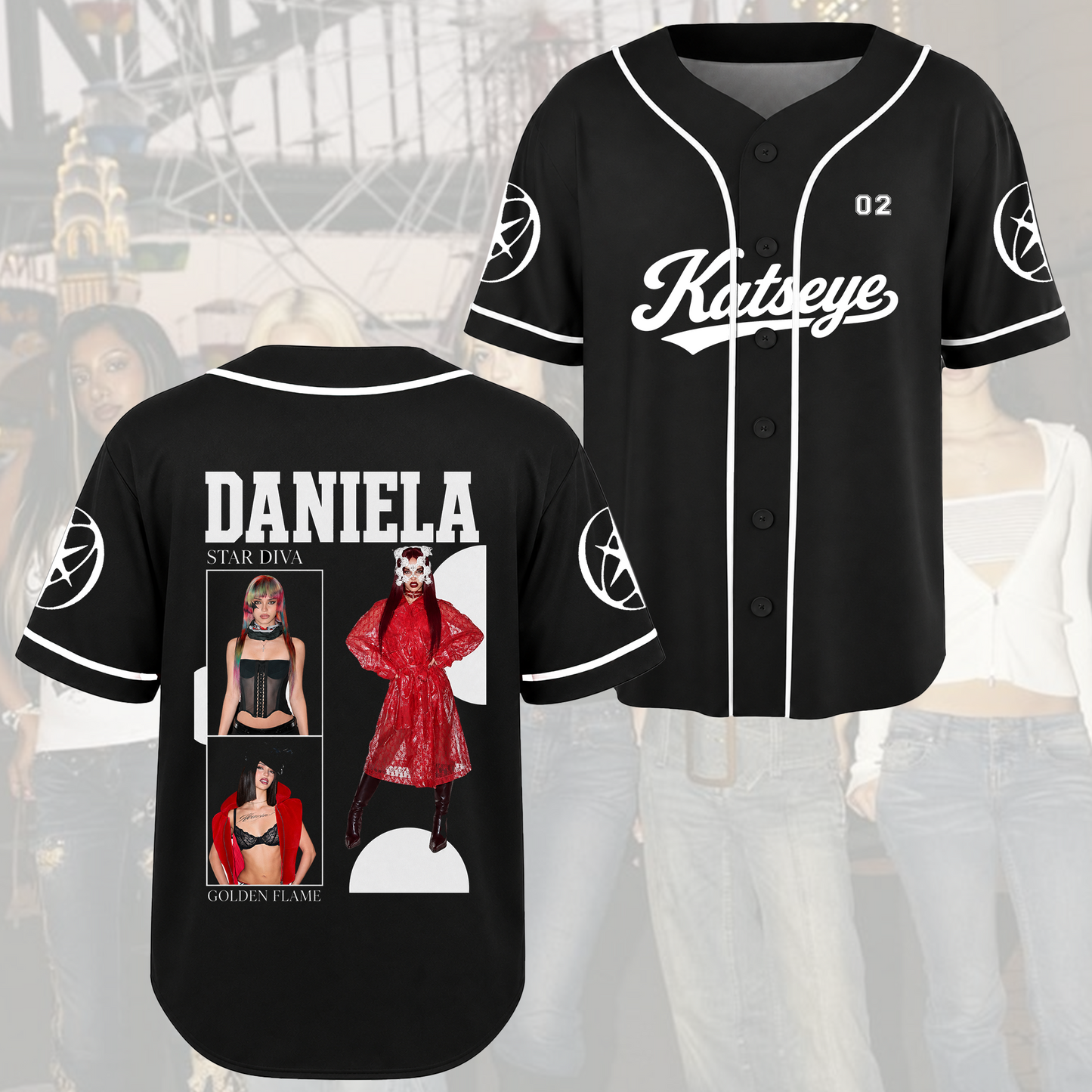 KATSEYE Streetwear Baseball Jersey The Wildworld Tour Outfit Gift For Fans
