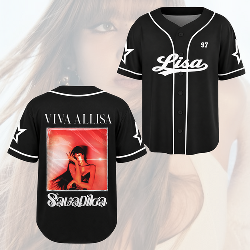 Style Lisa Sawasdee ka Jersey Blackpink Lilies 97 Shirt
