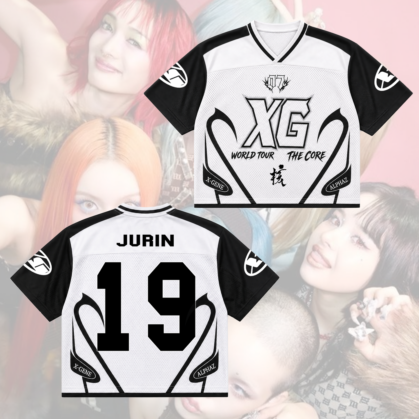 Futuristic XG The Core Mixed Mesh Jersey Ultimate Fan Gift