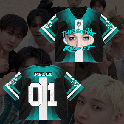 Stray Kids Eye This & That Album Mixed Mesh Jersey Gifts For Stay