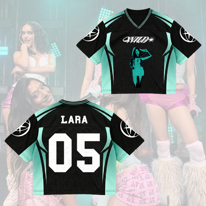Iconic Katseye The Wildworld Tour 2026 Mixed Mesh Jersey Gift For Fans