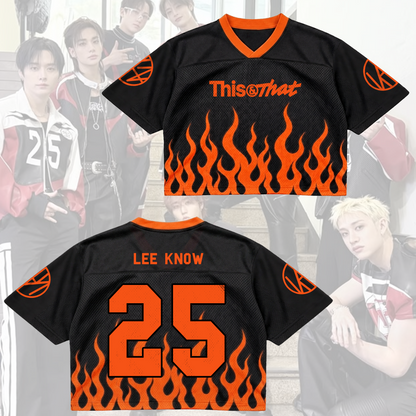 Bold Stray Kids This That Album Jersey Run It Merch Gift for STAY