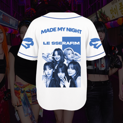 Retro LE SSERAFIM Pureflow Concert Jersey  Gift for Fearnot Fans