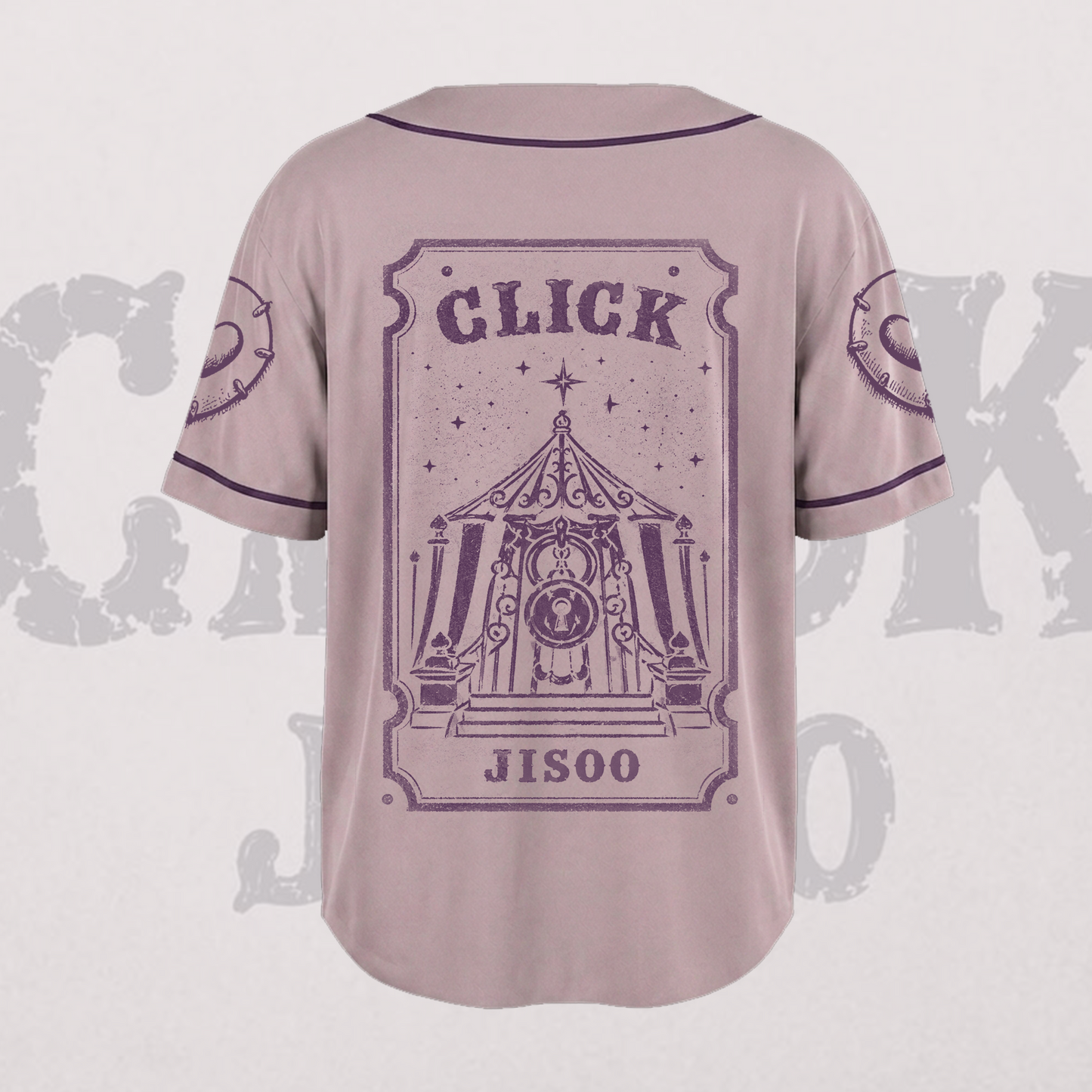 Jisoo Click Solo Album Baseball Jersey BLACKPINK Gifts For Blink