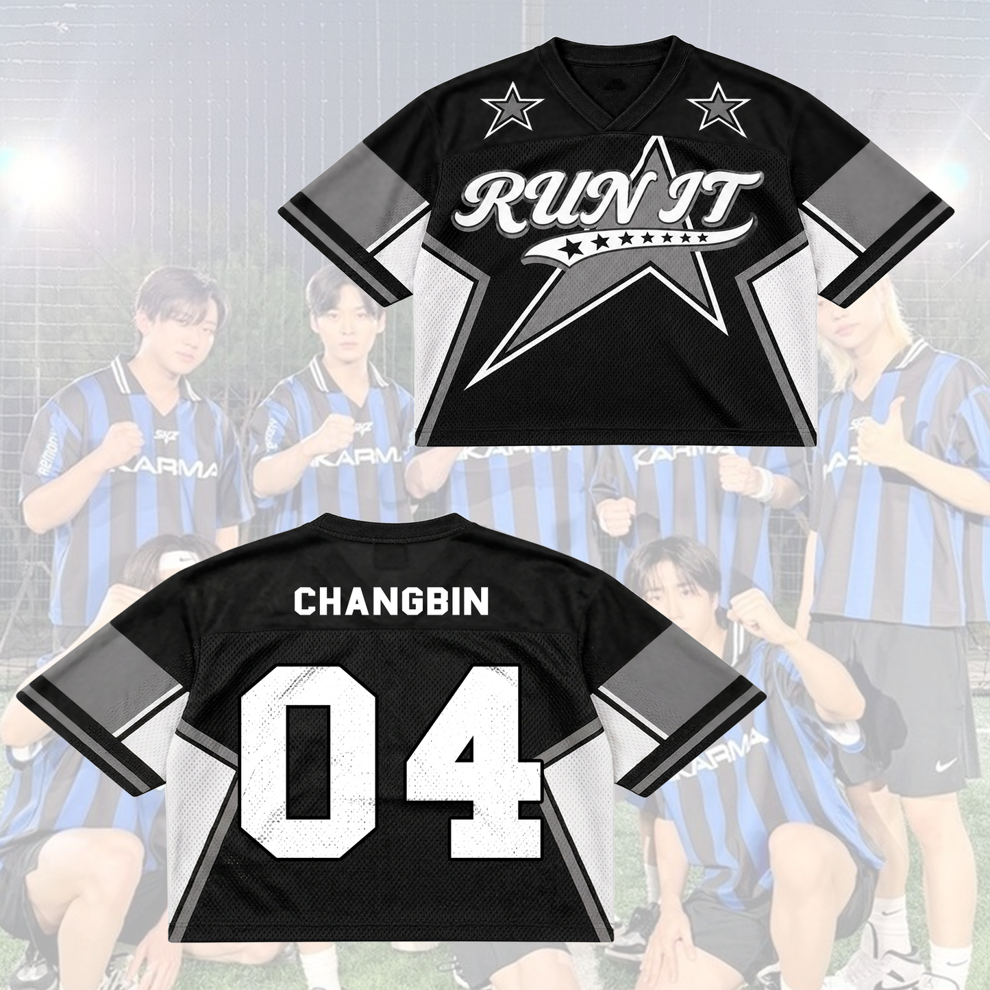 Stray Kids This & That Album Jersey Run It Merch Gift for STAY