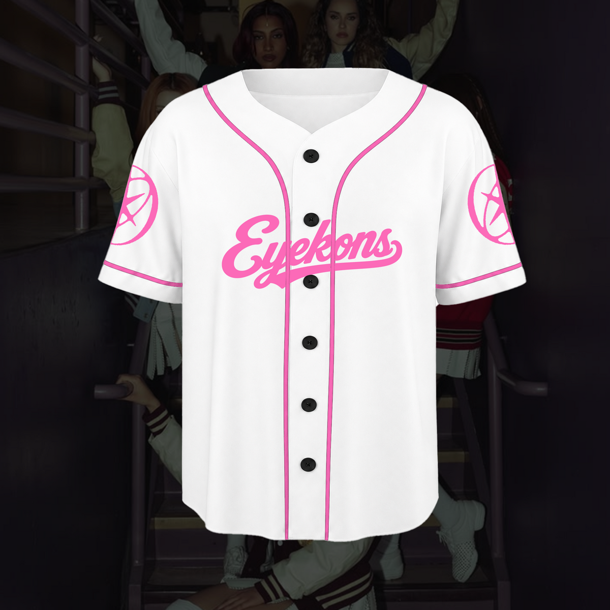 Personalized KATSEYE Eyekons Birthday Baseball Jersey Gift For Kid Fans