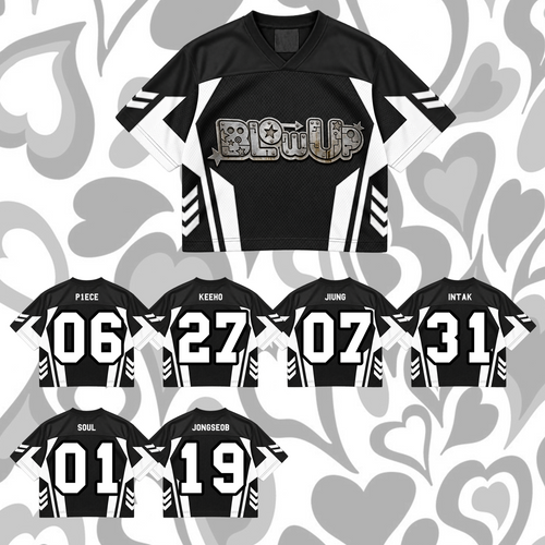 CreepEye Horror Haven P1harmony Mesh-Trikot Fan-Edition