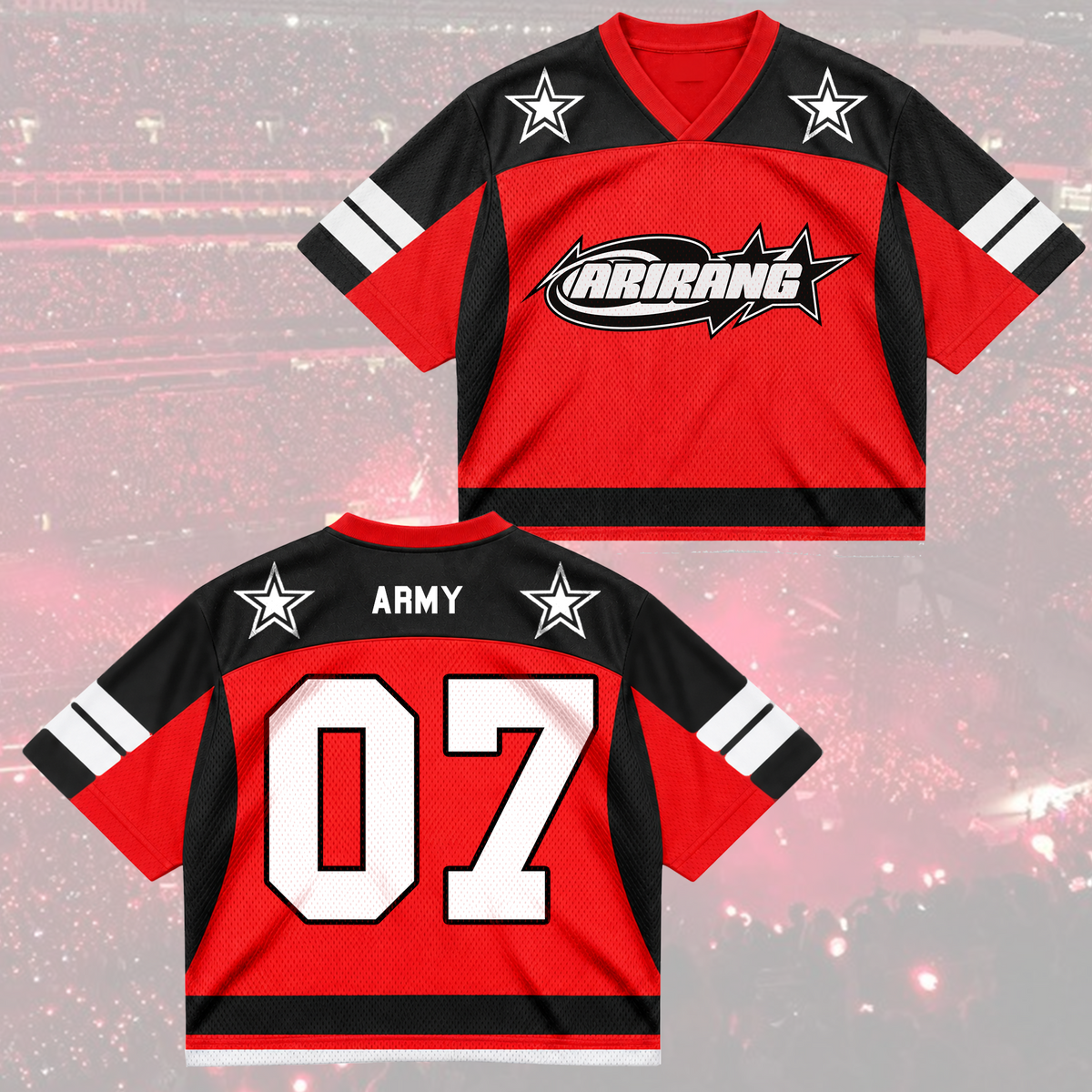 Savage Arirang Army Club All Members Blokecore Mixed Mesh Jersey