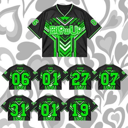 CreepEye Horror Haven P1harmony Mesh-Trikot Fan-Edition