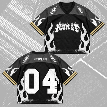Savage Run It Stay Club All Members Heavy Metal Mixed Mesh Jersey For Stay