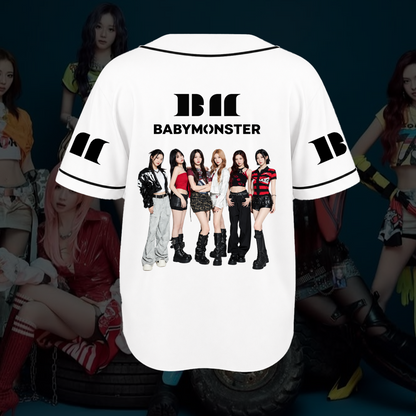Compelling The Choom World Tour Babymonster Baseball Jersey For Monstiez