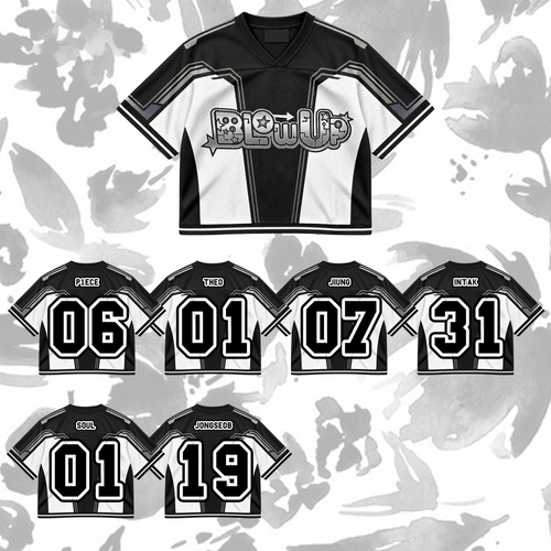 CreepEye Horror Haven P1harmony Mesh-Trikot Fan-Edition