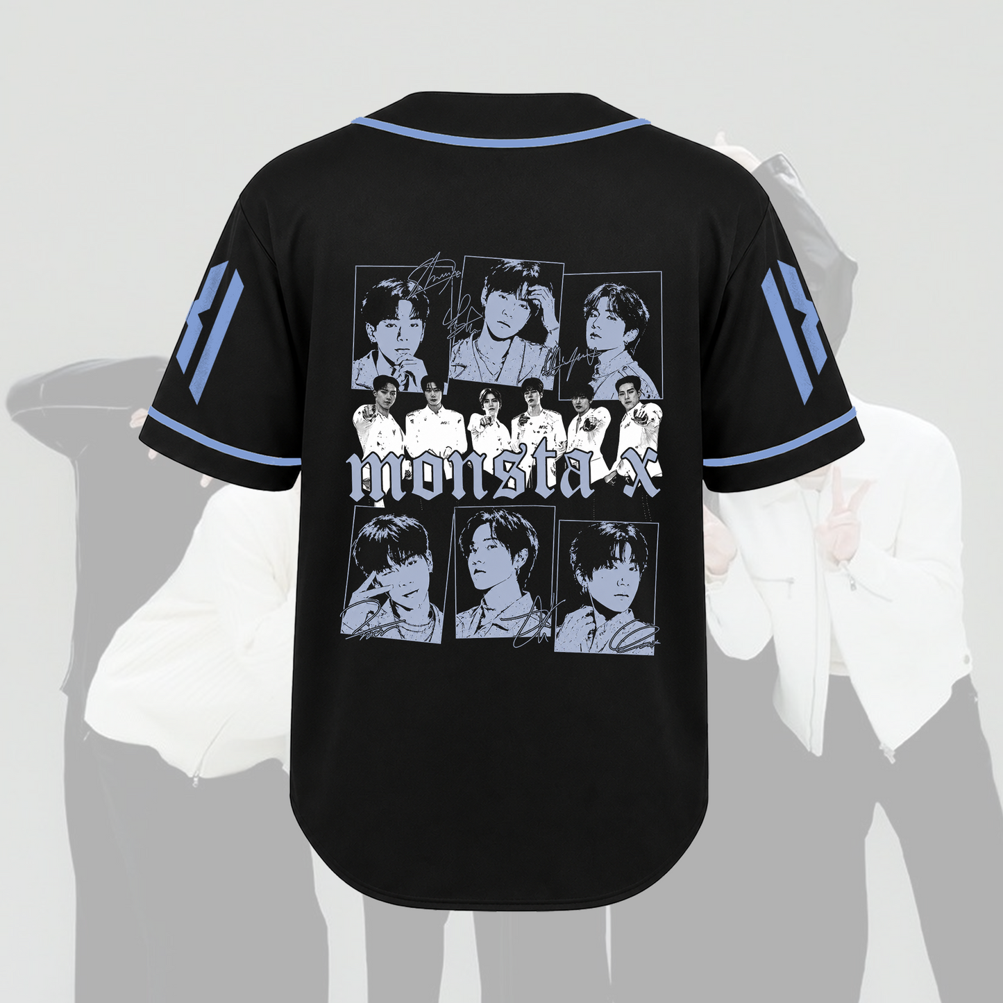 Captivating Monbebe Baseball Jersey MONSTA X Kpop Gift for Fan
