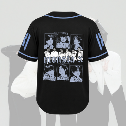 Captivating Monbebe Baseball Jersey MONSTA X Kpop Gift for Fan