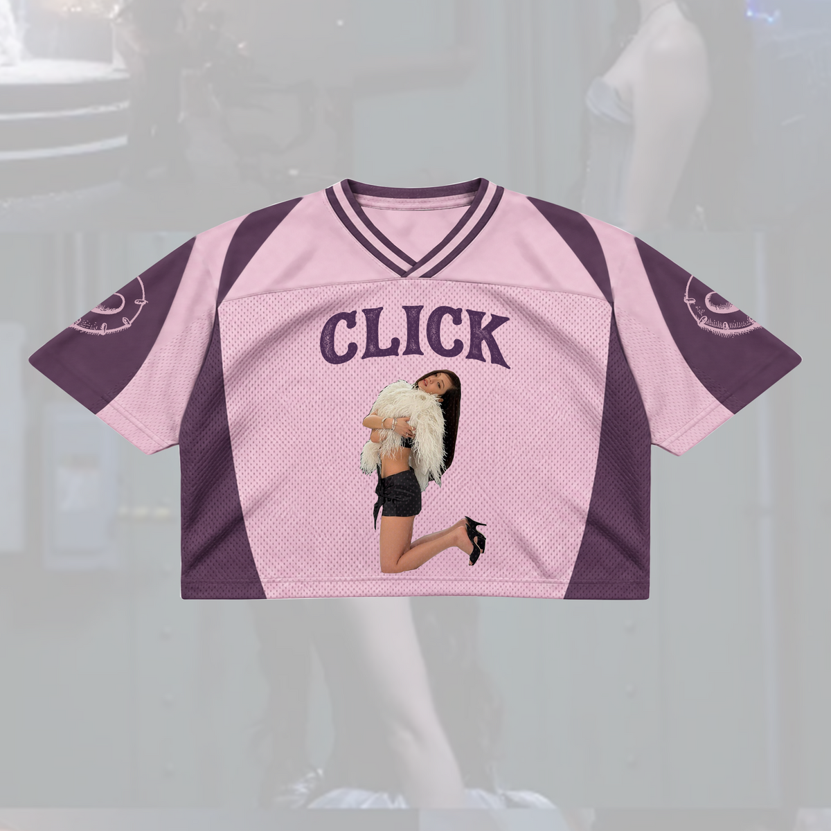 Jisoo Click 2026 Come Back Mixed Mesh Jersey BLACKPINK Fan Gifts