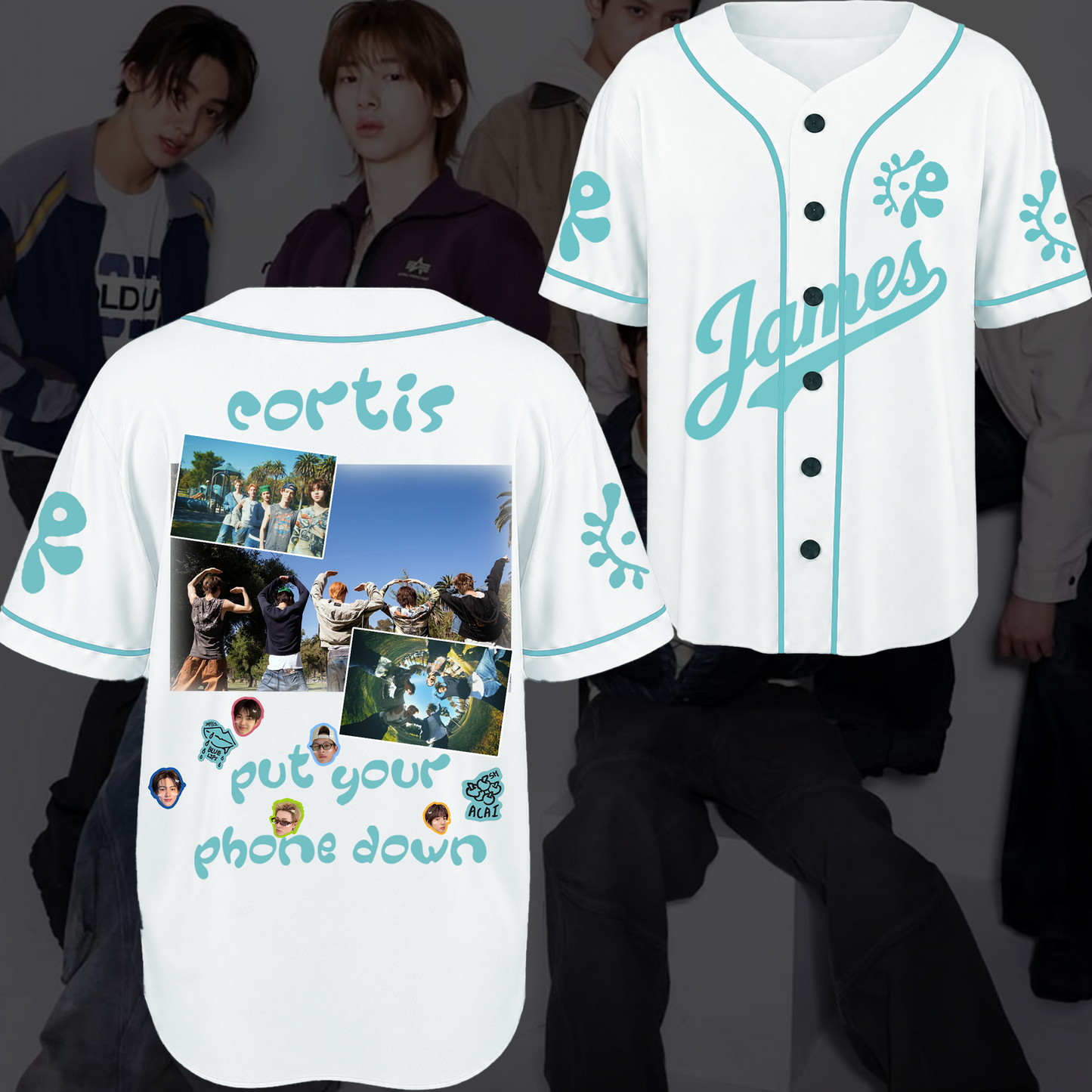 Immersive Journey Cortis Put Your Phone Down Tour Baseball Jersey Fan Edition