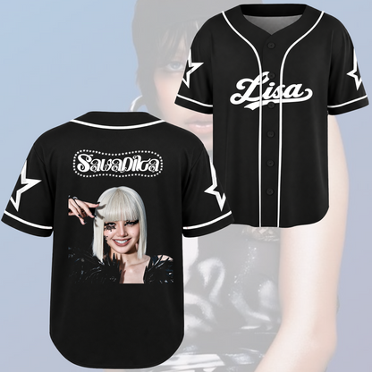 LISA SawaDika Pop Star Baseball Jersey For LILIES