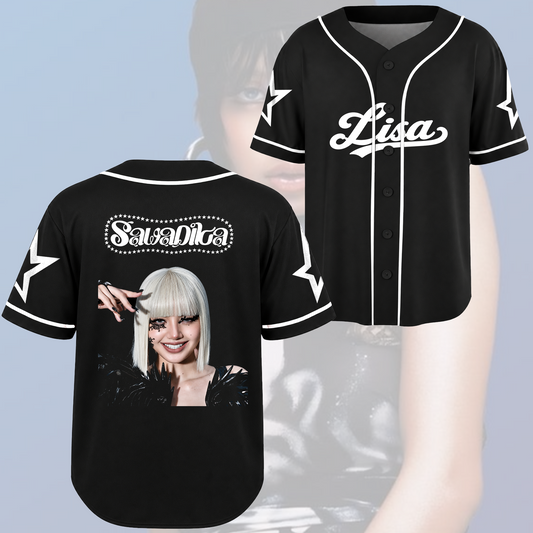 LISA SawaDika Pop-Star-Baseball-Trikot für LILIES