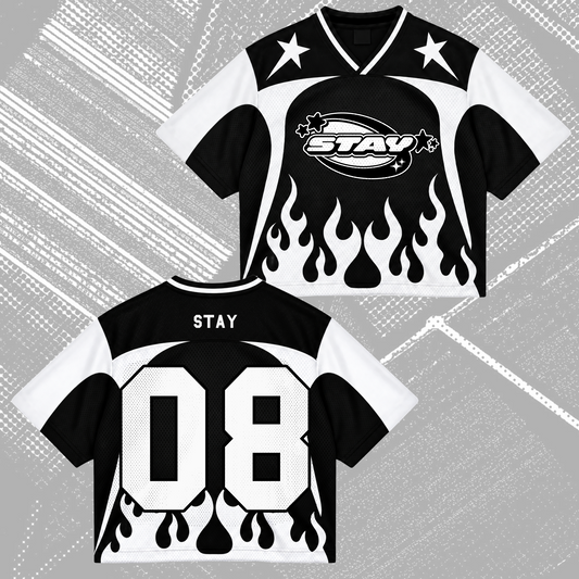 Epic This And That Stay Club All Members Heavy Metal Mixed Mesh Jersey For Stay