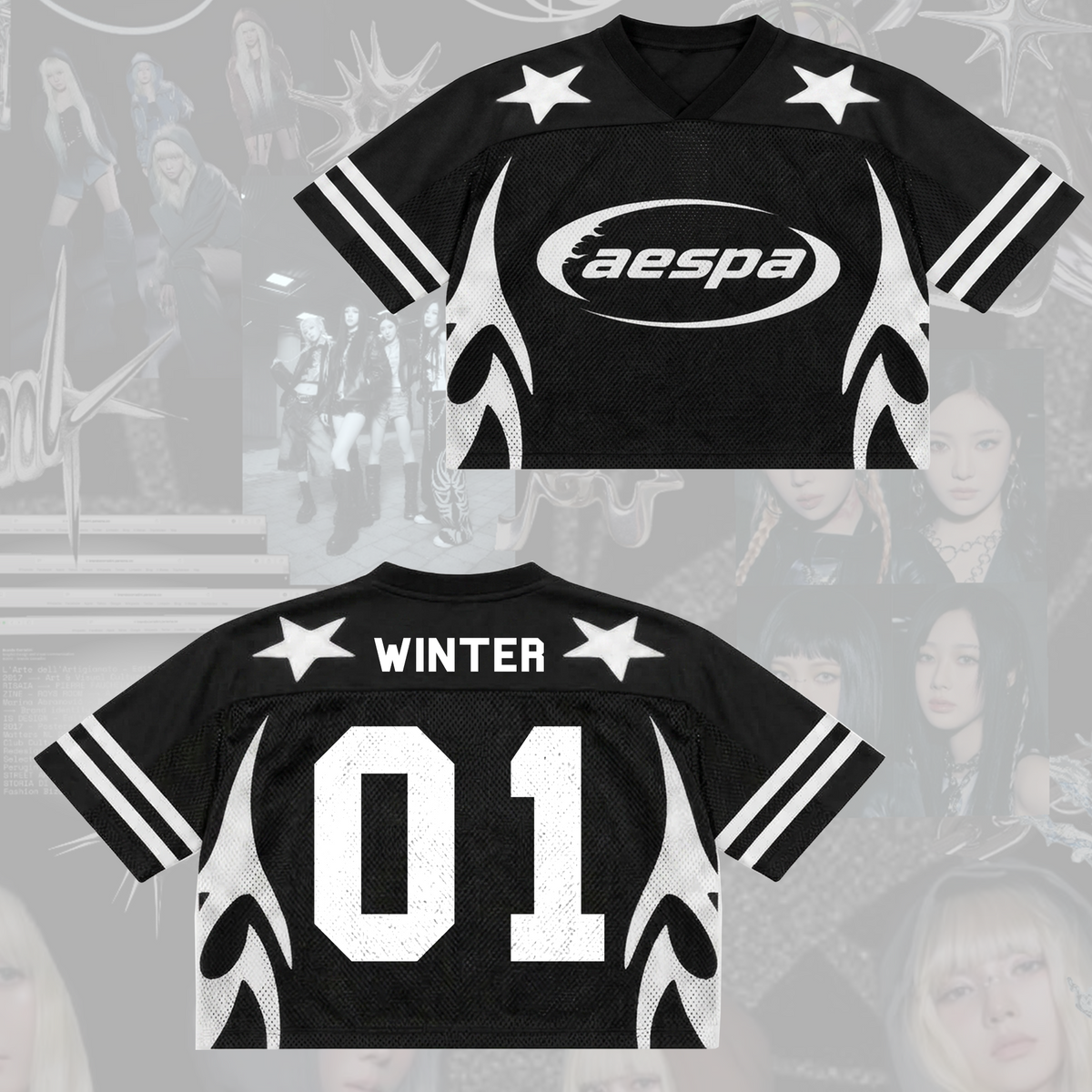 Flame Aespa Synk Complexity 2026 Tour Jersey Gift For Fans