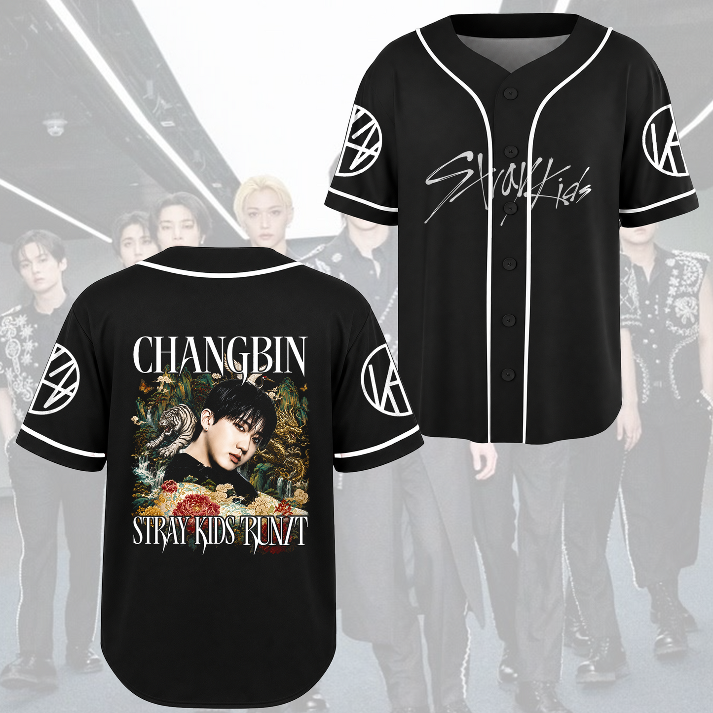 Marvelous Bang Chan Stray Kids Baseball Jersey Run It Kpop Gift for Fan