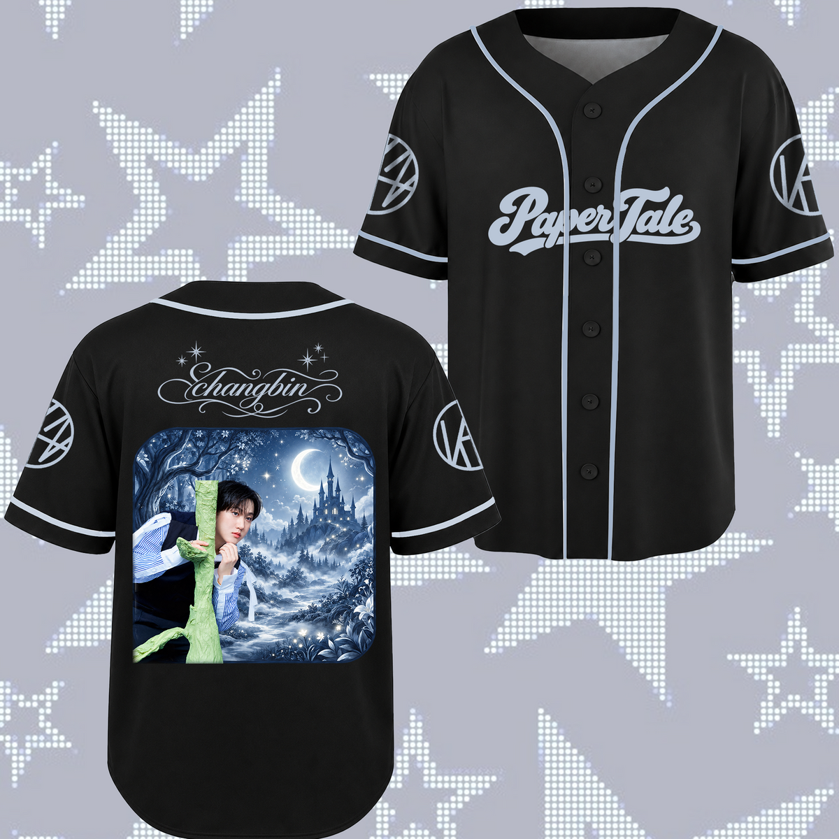 Stray Kids Run It World Tour Baseball-Trikot Edgy Streetwear Geschenk für Fans