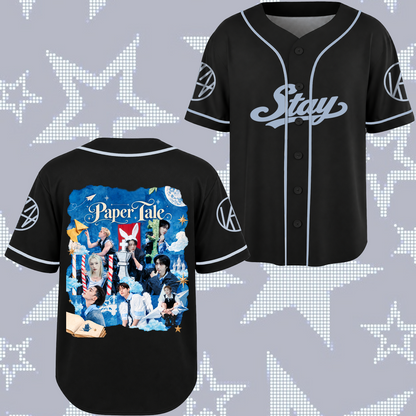 Electric Greeting 2027 S.K.Z. Club Streetwear Baseball Jersey For Stay