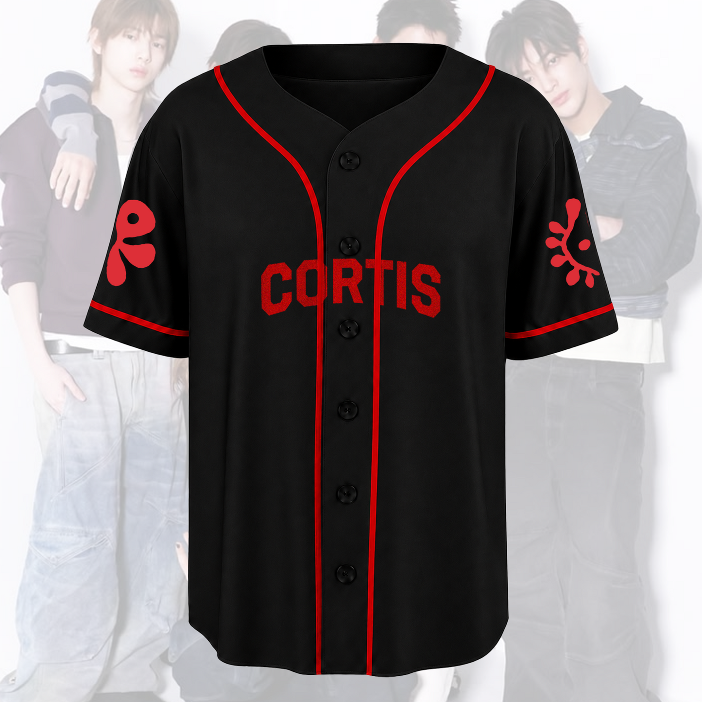 Spark Cortis Put Your Phone Down Tour Baseball Jersey