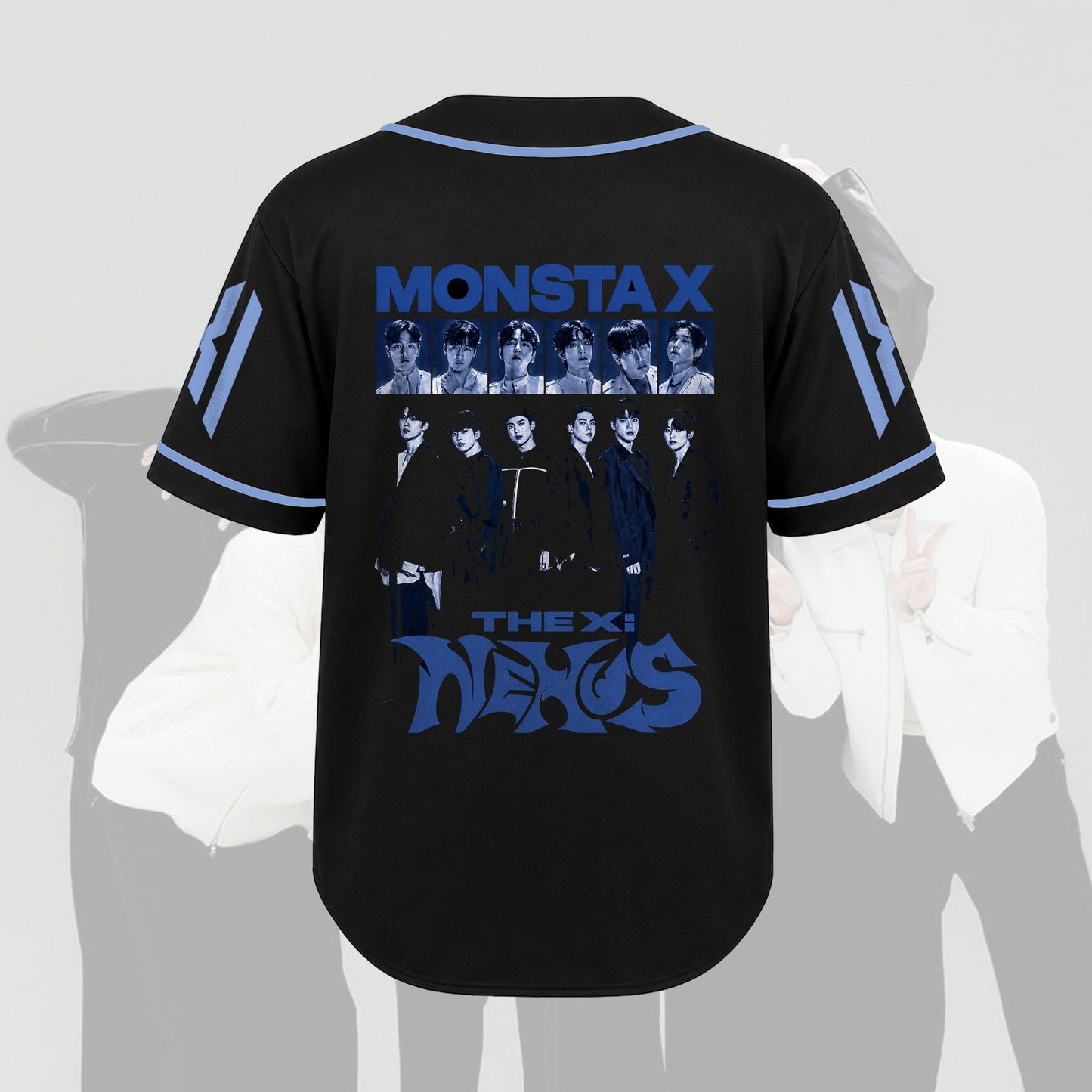 Epic MONSTA X THE X NEXUS Baseball Jersey Kpop Concert Gift for Fans