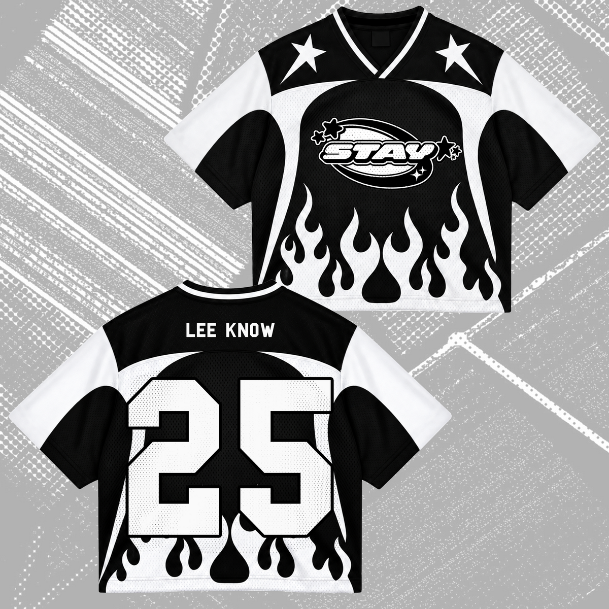 Epic This And That Stay Club All Members Heavy Metal Mixed Mesh Jersey For Stay