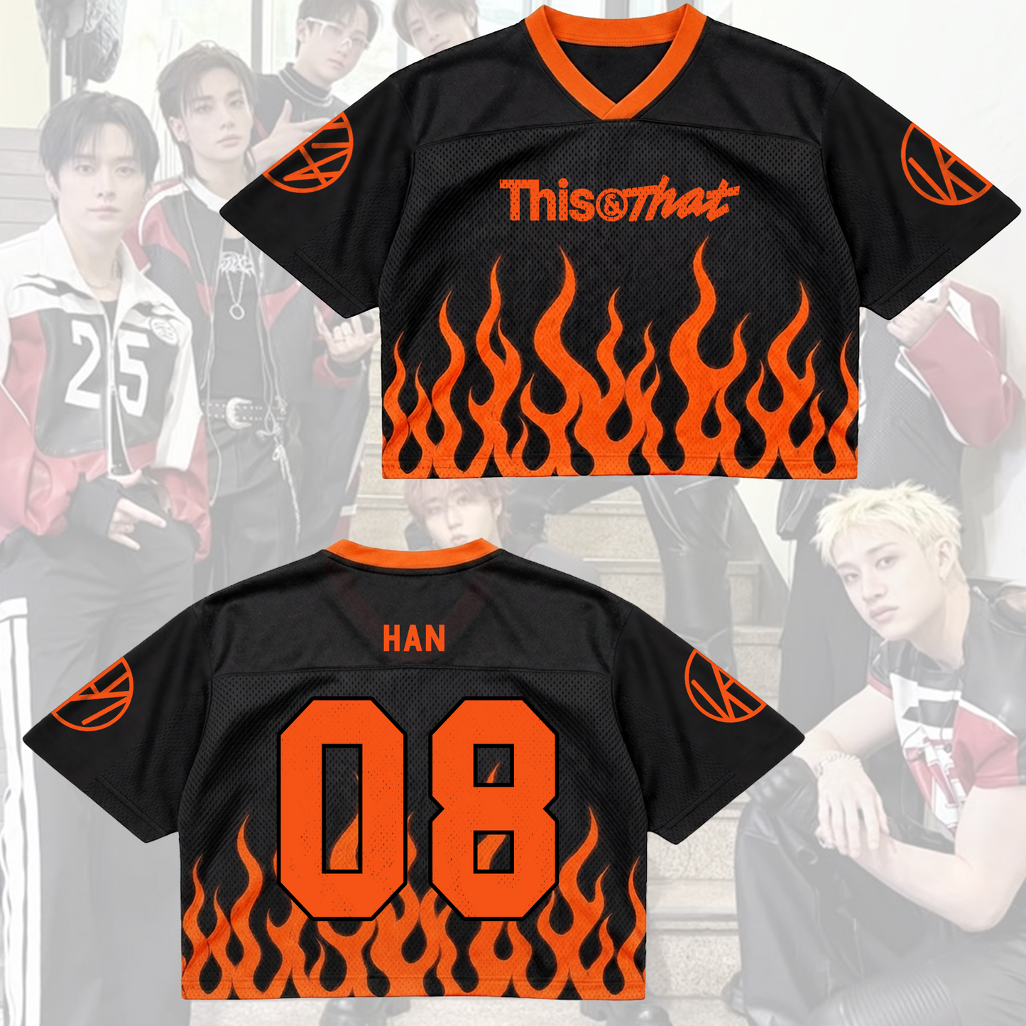 Bold Stray Kids This That Album Jersey Run It Merch Gift for STAY