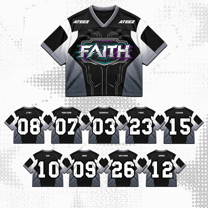 ATEEZ Golden Hour Part 5 Mixed Mesh Jersey Fan Edition (Bad)