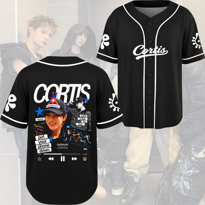 CORTIS 2026 Tour Baseball Jersey Put Your Phone Down Merch Gift For Fans