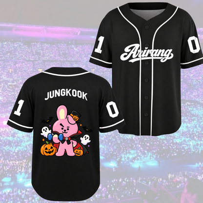 Arirang Army Club All Members Spooky Halloween Baseball Jersey For Bias