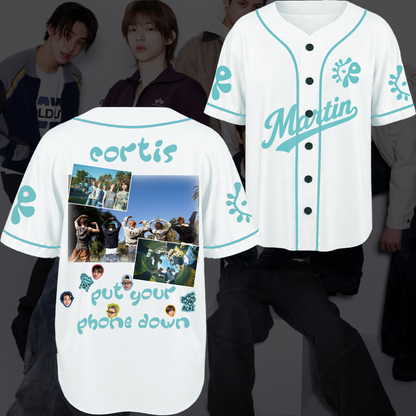 Immersive Journey Cortis Put Your Phone Down Tour Baseball Jersey Fan Edition
