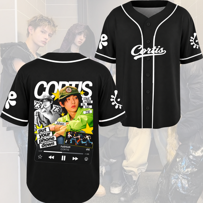 CORTIS 2026 Tour Baseball Jersey Put Your Phone Down Merch Gift For Fans