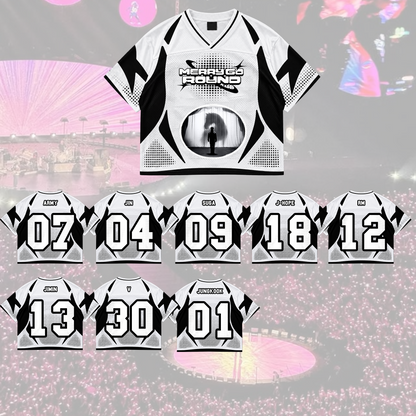 Rose of Sharon Bangtan Boys Arirang Welttournee BTS Mesh-Trikot-Mix Geschenk für Army