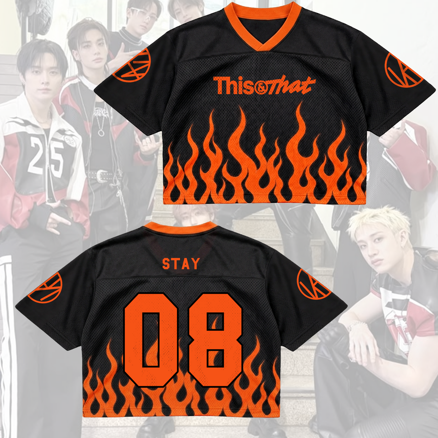 Bold Stray Kids This That Album Jersey Run It Merch Gift for STAY