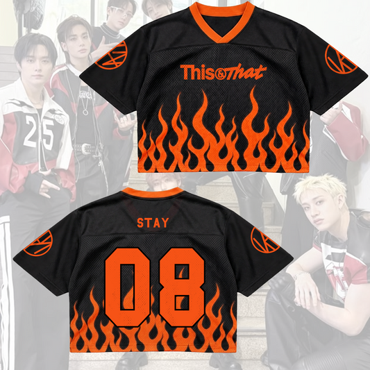 Bold Stray Kids This That Album Jersey Run It Merch Gift for STAY